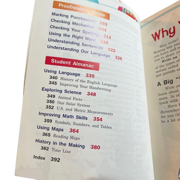 Write On Track A Handbook For Young Writers & Thinkers 2002 Paperback EUC - Picture 6 of 6